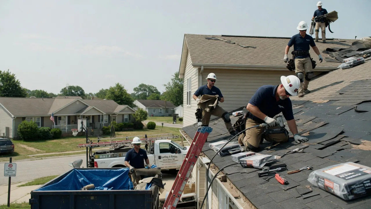 Roof Replacement in Oxly, MO near me
